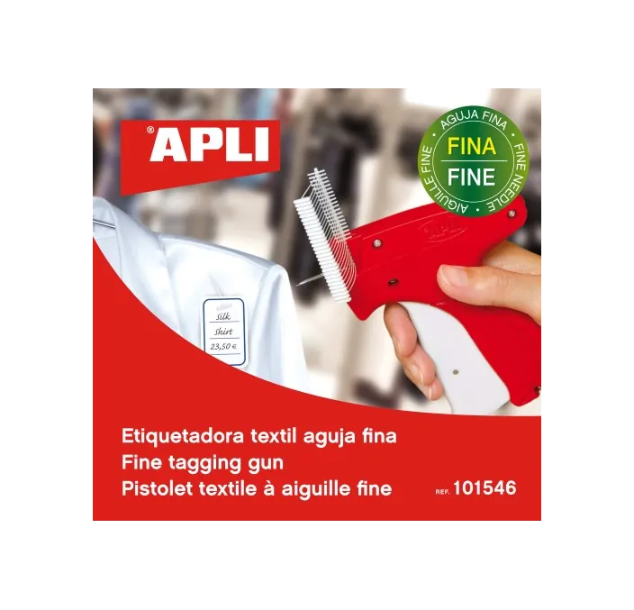 ETIQUETADORA TEXTIL AGUJA FINA APLI 101546
