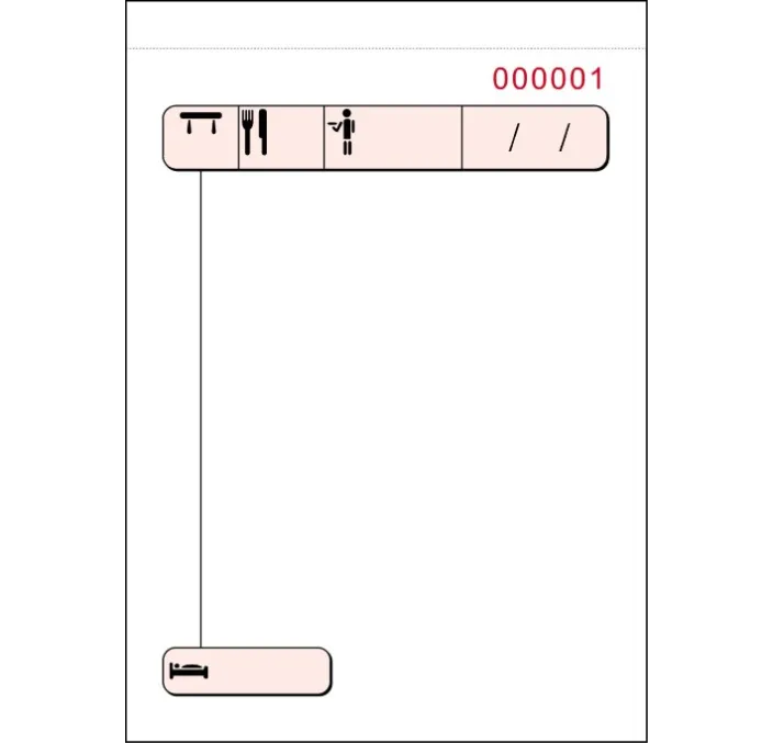 TALONARIO 8º CAMARERO ORIGINAL+COPIA LOAN T-588/2
