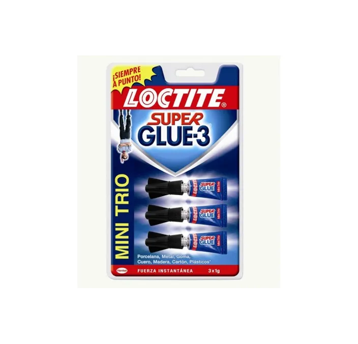 PEGAMENTO INSTANTANEO 3X1GRS SUPER GLUE-3 LOCTITE 130431