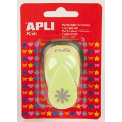 TALADRO FORMAS FLOR VERDE APLI 13067