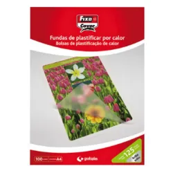 BOLSA PLASTIFICACION A5 154MMX216MM 125 MICRAS C.100 GRAFOPLAS 01021200