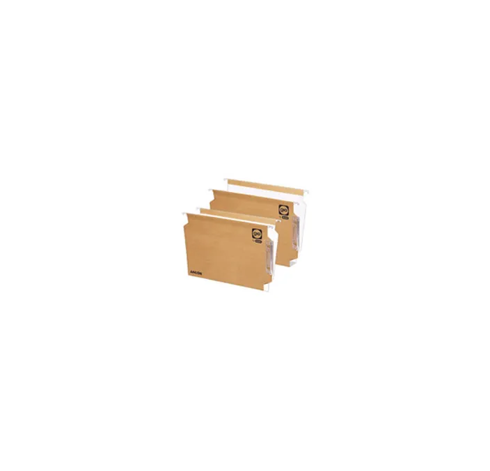 CARPETA COLGANTE KRAFT A4 240G CAJA 25U VISOR LATERAL RIGIDO 400021926