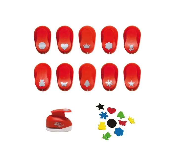 TALADRO FORMAS GOMA EVA 1,6CM FLOR FIXO KIDS 00038951