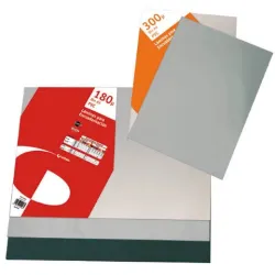 CUBIERTA A4 180 MICRAS PVC NEGRA C.100 GRAFOPLAS 04400110