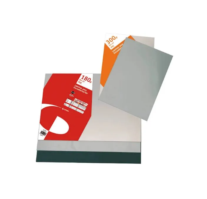 CUBIERTA A4 180 MICRAS PVC NEGRA C.100 GRAFOPLAS 04400110