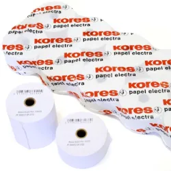 PAPEL ELECTRA ROLLO 76.5MMX60MTS 10 UNIDADES KORES GRAFOPLAS 66622400