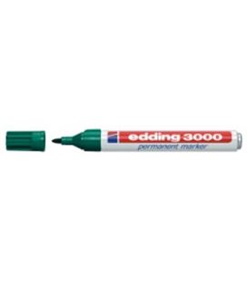 Rotulador permanente verde edding 3000-04