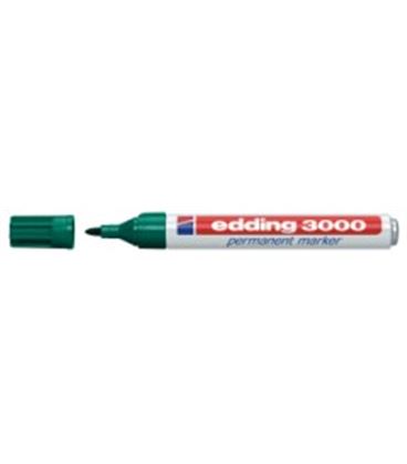 Rotulador permanente verde edding 3000-04 - ED300004