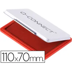 ALMOHADILLA TAMPON 7X11CMS Nº2 ROJO Q-CONNECT KF25212 150747