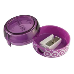 SACAPUNTAS DEPOSITO SPIN SURTIDO + 4 GOMAS 430 MILAN BYM10227