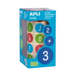 GOMET ROLLO ABECEDARIO MAYUSCULAS Ø20MM 900U APLI 15126