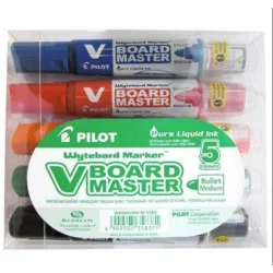 ROTULADOR VBOARD ESTUCHE SURTIDO PILOT WBMA-VBM-M-S5-BG