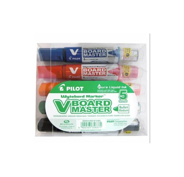 ROTULADOR VBOARD ESTUCHE SURTIDO PILOT WBMA-VBM-M-S5-BG