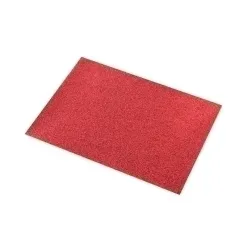 CARTULINA PURPURINA 50X65CM 330G ROJO 5H SADIPAL 20296