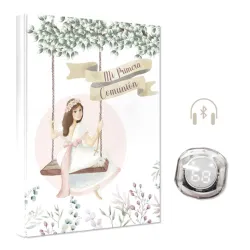 LIBRO COMUNION NIÑA COLUMPIO + AURICULARES ARGUVAL 48675