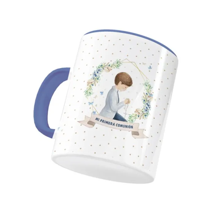 TAZA CERÁMICA NIÑO ORLA COMUNIÓN ARGUVAL 48695