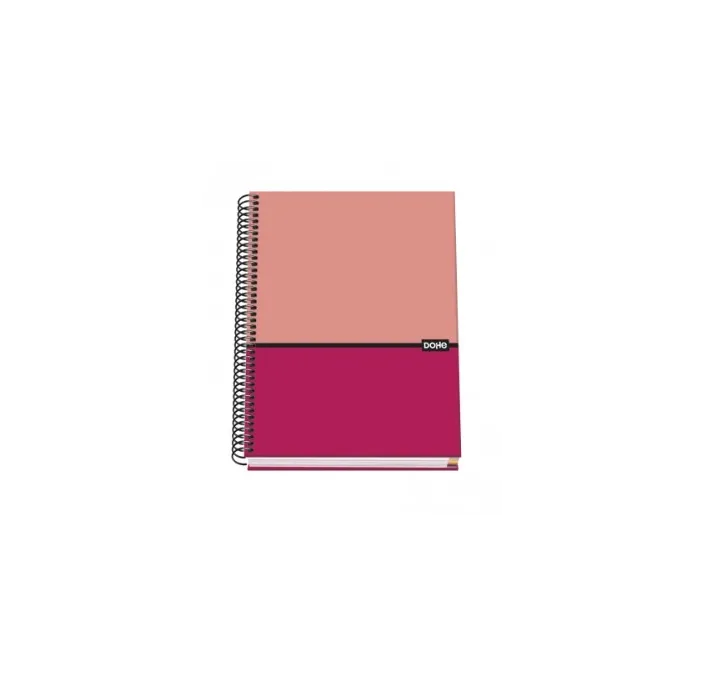 CUADERNO A5 5X5 100H 90GR ROSA DUO DOHE 51501