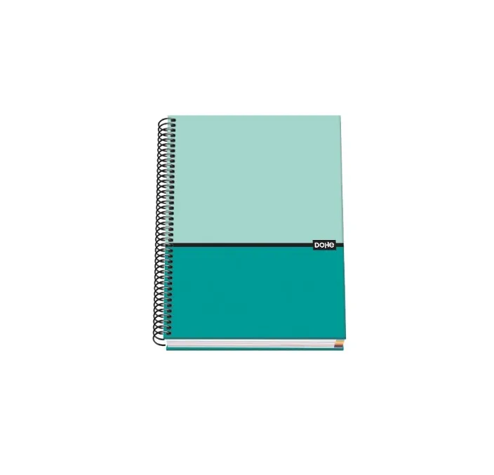 CUADERNO A5 5X5 100H 90GR VERDE DUO DOHE 51502