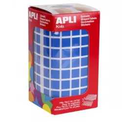GOMET ROLLO CUADRADO PEQUEÑO 10MM AZUL APLI 04872