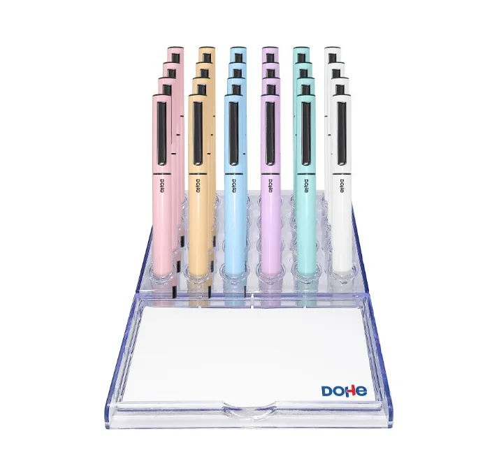 BOLIGRAFO GEL AZUL METALICO ELIPSE COLORES PASTEL DOHE 79627