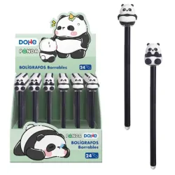 BOLIGRAFO AZUL BORRABLE PANDA DOHE 79645