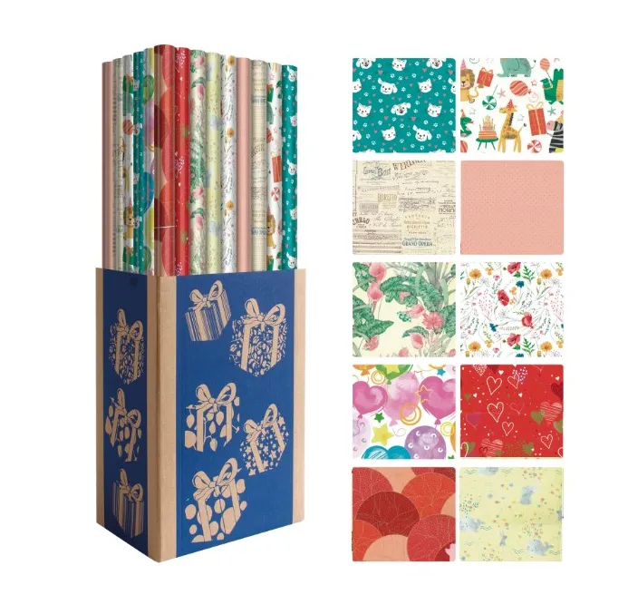 PAPEL REGALO ROLLO 0,70X2 MTS EVERYDAY 2025 DOHE 80106