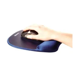 REPOSAMUÑECAS RATON ESPUMA MEMORY FOAM AZUL FELLOWES 9172801