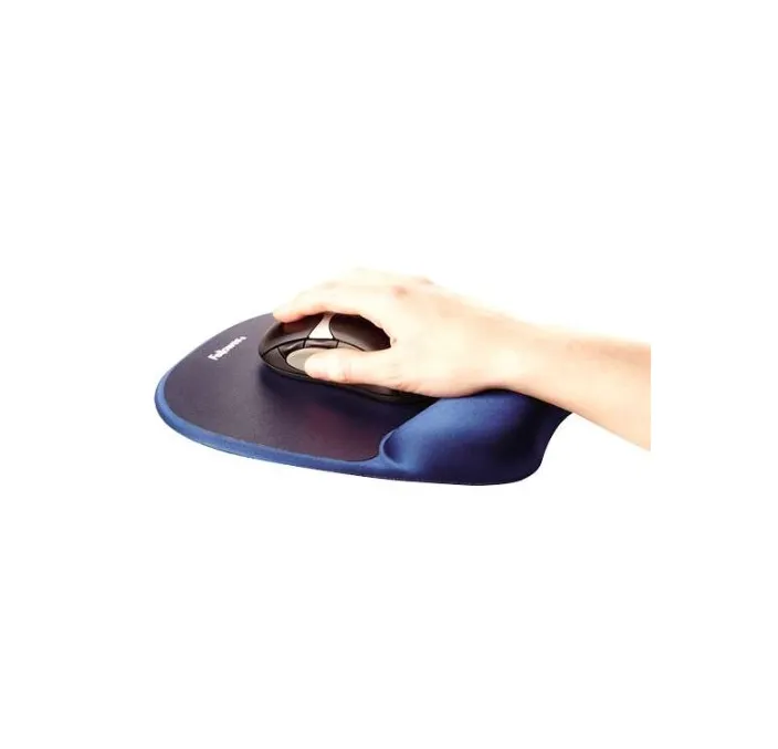 REPOSAMUÑECAS RATON ESPUMA MEMORY FOAM AZUL FELLOWES 9172801