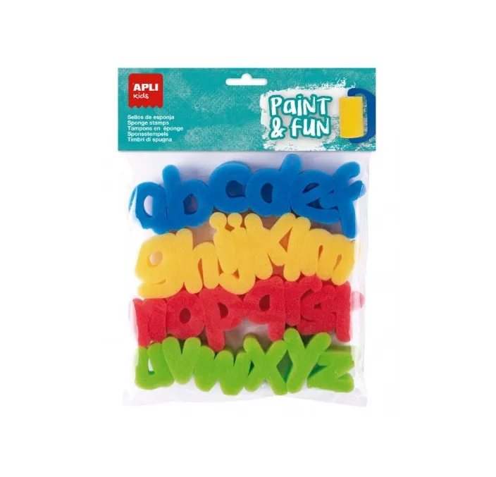 SELLOS DE ESPONJA ABC 26U APLI 19412