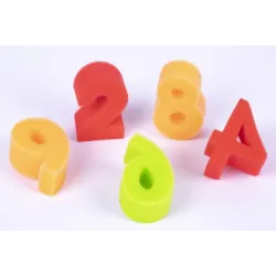 SELLOS DE ESPONJA NUMEROS 10U APLI 17466