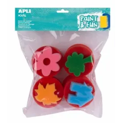 SELLOS DE ESPONJA JUMBO 4U Ø 70MM APLI 17464