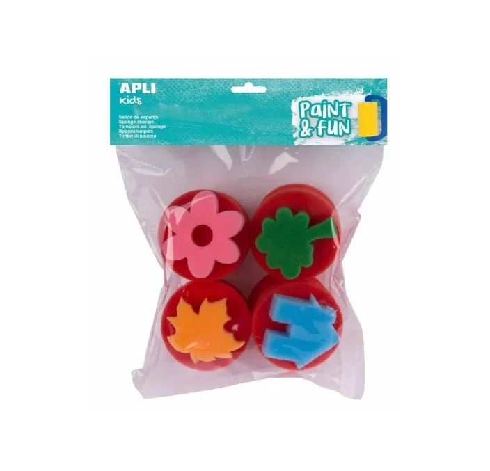 SELLOS DE ESPONJA JUMBO 4U Ø 70MM APLI 17464