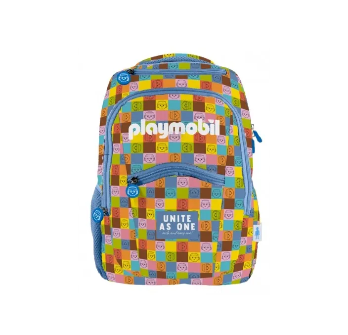 MOCHILA 3 COMPATIMENTOS PLAYMOBIL DOHE 51809