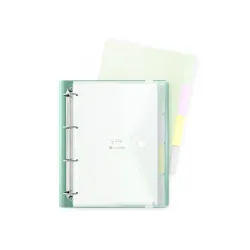 CARPEBLOCK PP FOAM 4ANILLAS C/RECAMBIO 100H 5X5 VERDE JADE CARCHIVO 1247747