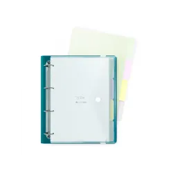 CARPEBLOCK PP FOAM 4ANILLAS C/RECAMBIO 100H 5X5 DEEP GREEN CARCHIVO 1247747