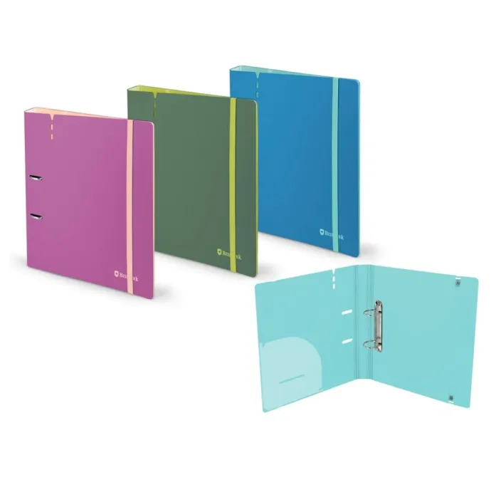 ARCHIVADOR A4 POLIPROPILENO BICOLOR 2 ANILLAS BISMARK 332660