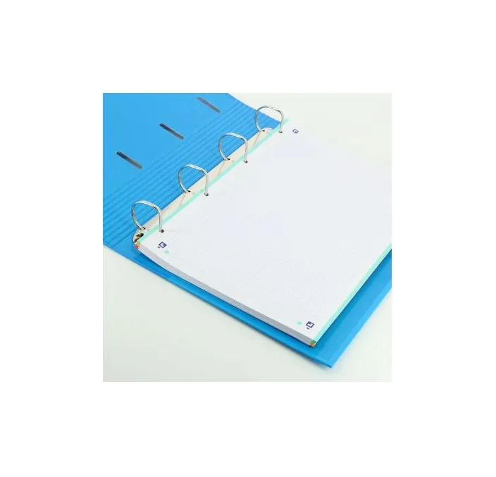 CARPETA CLASIFICADOR 4 ANILLA A4+RECAMBIO EUROPEAN TURQUES OXFORD 400109184