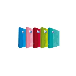 CARPETA 4 ANILLAS 40MM TAPA EXTRADURA A4+ SURTIDO OXFORD 400106672