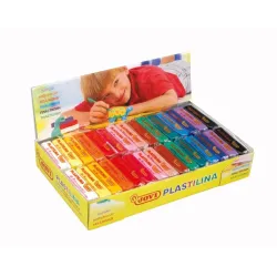 PLASTILINA 50GRS BANDEJA SURTIDO C.30 JOVI 70/S