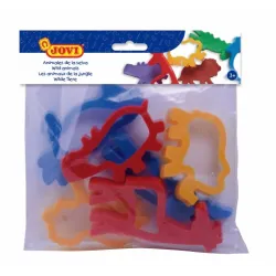MOLDE ANIMALES DE LA SELVA 6UDS JOVI 7J 02926