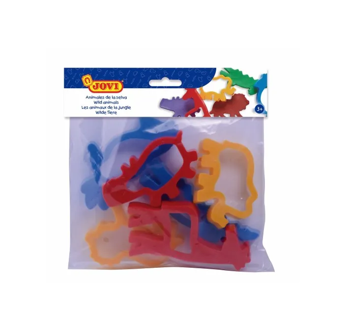 MOLDE ANIMALES DE LA SELVA 6UDS JOVI 7J 02926