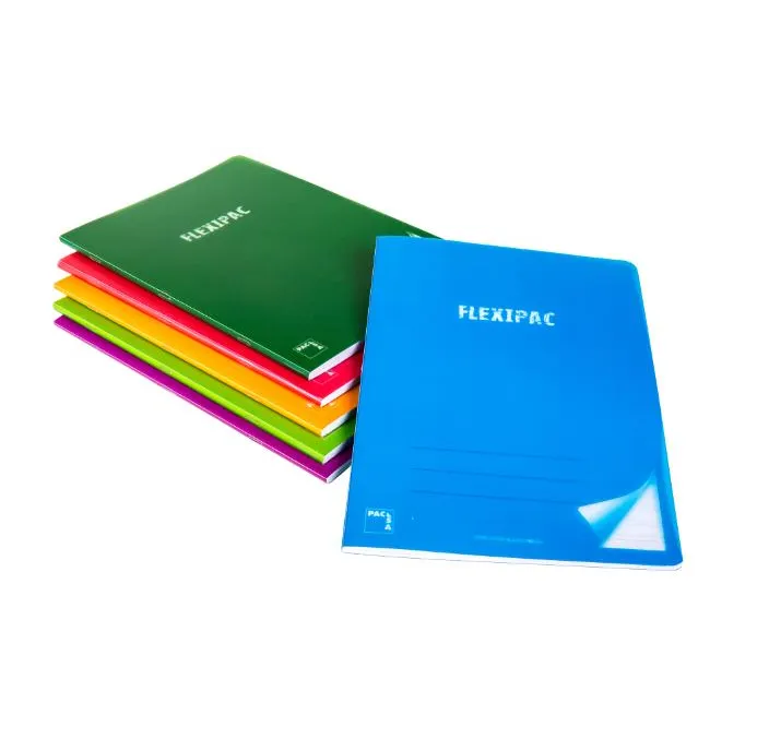 CUADERNO GRAPA A5 CUADRÍCULA 4X4 48H 90GRS SURTIDOS FLEXIPAC PACSA 200467