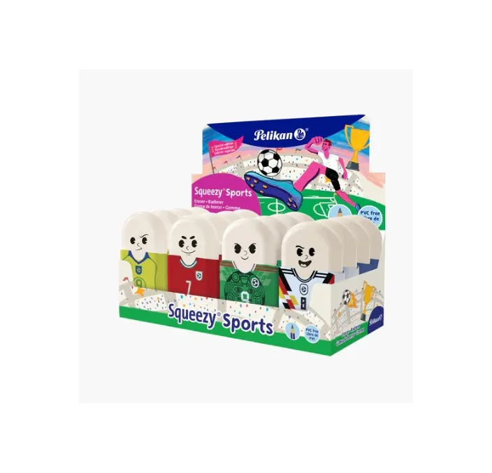 GOMA BORRAR SQUEEZY SPORTS FUTBOL PELIKAN 400208878