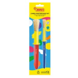 PINCEL ESCOLAR DUO MEDIO + GRUESO JOVI 8184