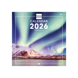 CALENDARIO PARED 2026 18X18 NATURE FINOCAM 781235326