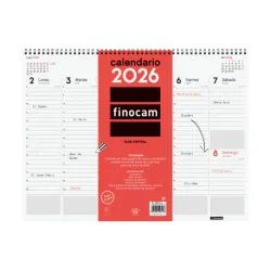 VADE ESPIRAL 2026 42X31 SEMANA VISTA NEUTRO FINOCAM 780260026