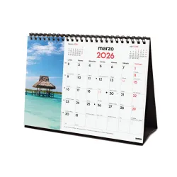 CALENDARIO SOBREMESA ESCRIBIR 2026 P.PARADISIACOS FINOCAM 780324026