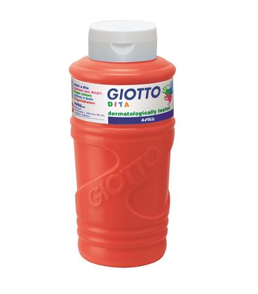 Pintura de dedos 750ml rojo giotto 536010 - 111500