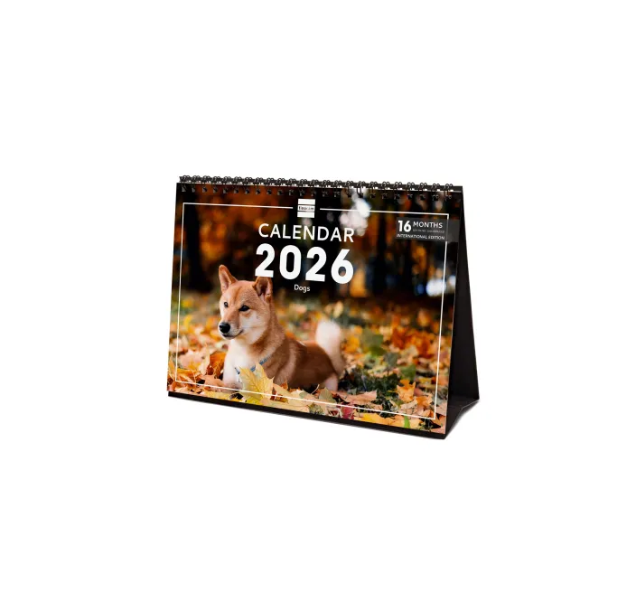 CALENDARIO SOBREMESA ESCRIBIR 2026 DOGS FINOCAM 781245226