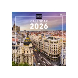 CALENDARIO PARED 2026 18X18 MADRID FINOCAM 781235726
